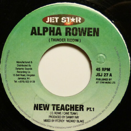 Alpha Rowen - New Teacher