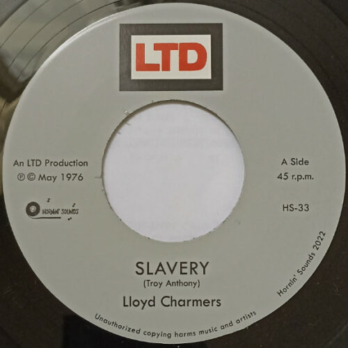 Lloyd Charmers - Slavery