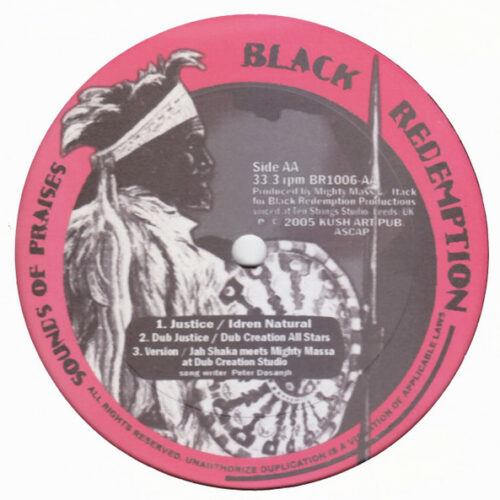 Idren Natural / Jah Shaka / Mighty Massa ‎– Justice